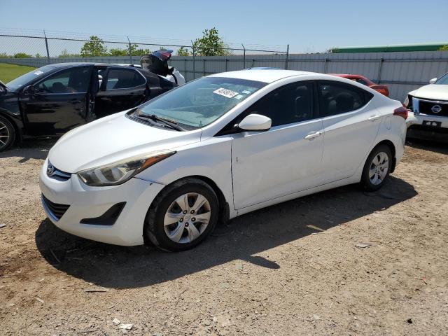 HYUNDAI ELANTRA SE 2016 with VIN 5NPDH4AE6GH670063 - Photo from auction
