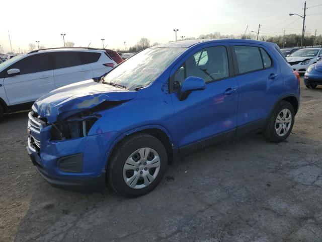 CHEVROLET TRAX LS 2016 with VIN KL7CJKSB8GB666362 - Photo from auction