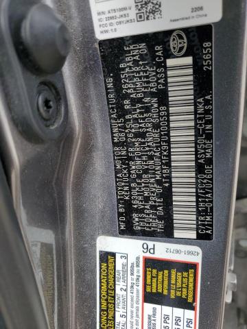 Photo 13 from auction – 2015 TOYOTA CAMRY LE with VIN 4T1BF1FK9FU100598