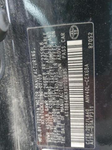 Photo 12 from auction – 2009 TOYOTA UK with VIN 4T1BB46KX9U109585