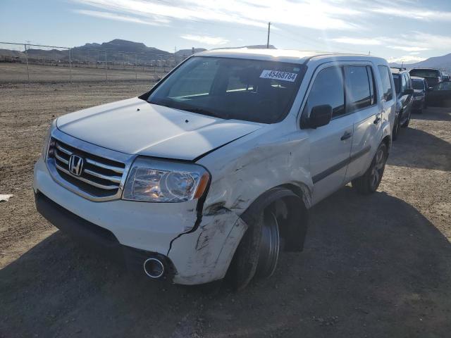 HONDA PILOT LX 2015 with VIN 5FNYF3H29FB029872 - Photo from auction