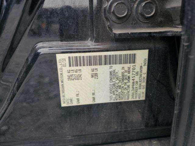 Photo 12 from auction – 2010 NISSAN ALTIMA BAS with VIN 1N4AL2AP4AN457701