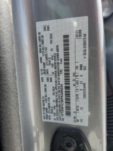Photo 12 from auction – 2023 FORD F150 SUPER with VIN 1FTEW1C58PKG09224