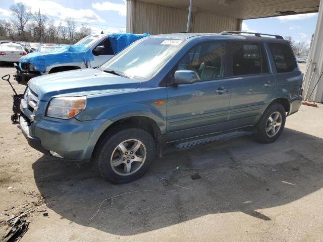 HONDA PILOT EXL 2008 with VIN 5FNYF18508B011262 - Photo from auction