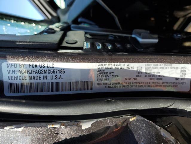 Photo 13 from auction – 2021 JEEP GRAND CHER with VIN 1C4RJFAG2MC567186