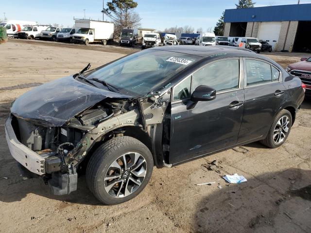 HONDA CIVIC EX 2013 with VIN 19XFB2F80DE016130 - Photo from auction