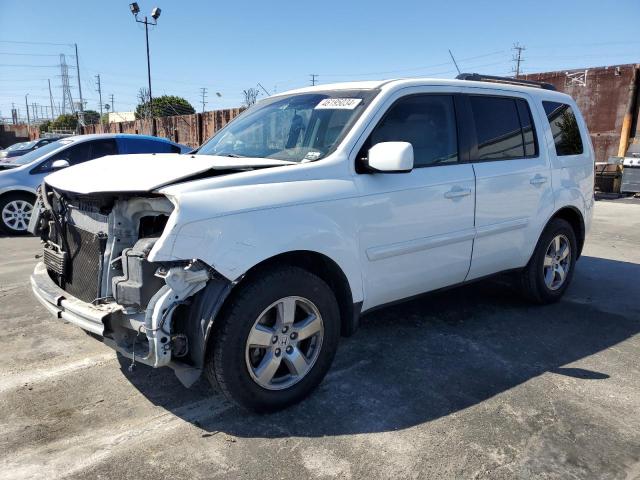 HONDA PILOT EXL 2011 with VIN 5FNYF4H55BB025652 - Photo from auction