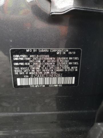 Photo 13 from auction – 2020 SUBARU FORESTER T with VIN JF2SKAXC1LH435061