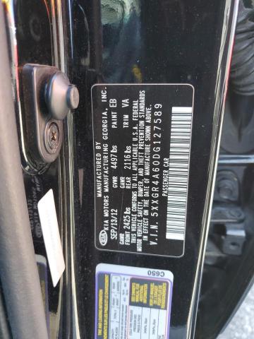 Photo 12 from auction – 2013 KIA OPTIMA SX with VIN 5XXGR4A60DG127589