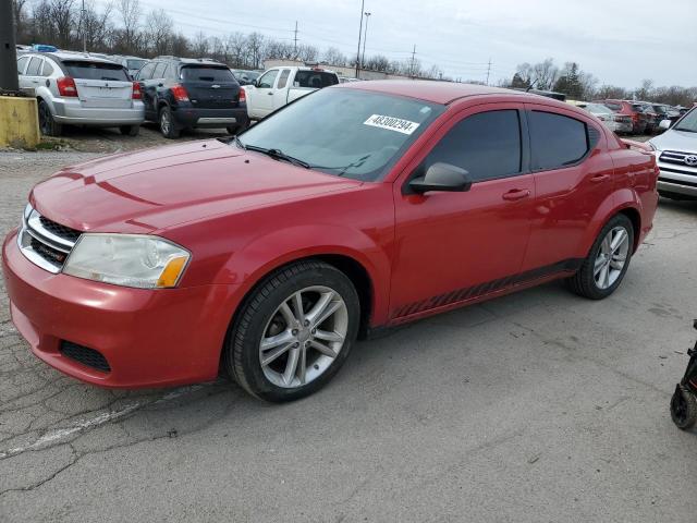DODGE AVENGER SE 2013 with VIN 1C3CDZAG0DN522397 - Photo from auction