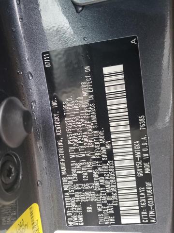 Photo 14 from auction – 2011 TOYOTA VENZA with VIN 4T3BK3BB2BU058032