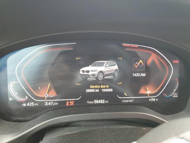 Photo 9 from auction – 2021 BMW X3 XDRIVE3 with VIN 5UXTY5C06M9F31267