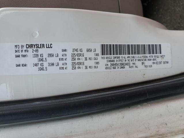 Photo 14 from auction – 2009 CHRYSLER TOWN & COU with VIN 2A8HR54199R634833