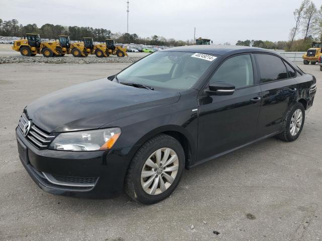 VOLKSWAGEN PASSAT S 2014 with VIN 1VWAT7A39EC100663 - Photo from auction
