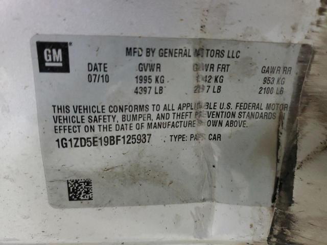 Photo 13 from auction – 2011 CHEVROLET MALIBU 2LT with VIN 1G1ZD5E19BF125937