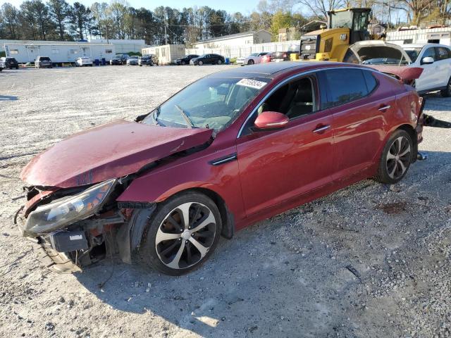 KIA OPTIMA SX 2013 with VIN 5XXGR4A63DG182098 - Photo from auction