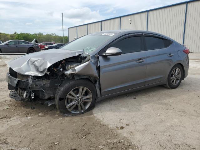 HYUNDAI ELANTRA SE 2018 with VIN 5NPD84LF2JH257103 - Photo from auction