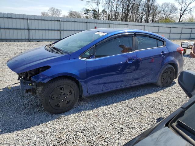 KIA FORTE LX 2017 with VIN 3KPFK4A73HE143471 - Photo from auction