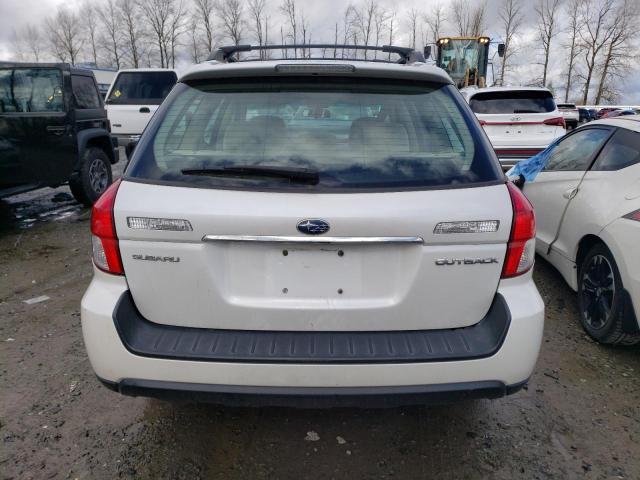 Photo 6 from auction – 2008 SUBARU OUTBACK 2. with VIN 4S4BP61C687320292