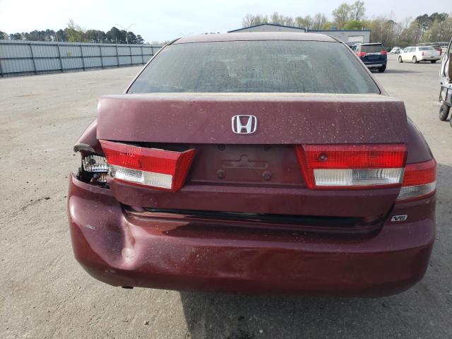 Photo 6 from auction – 2003 HONDA ACCORD EX with VIN 1HGCM66563A081898