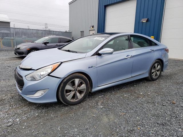 HYUNDAI SONATA HYB 2012 with VIN KMHEC4A40CA028199 - Photo from auction