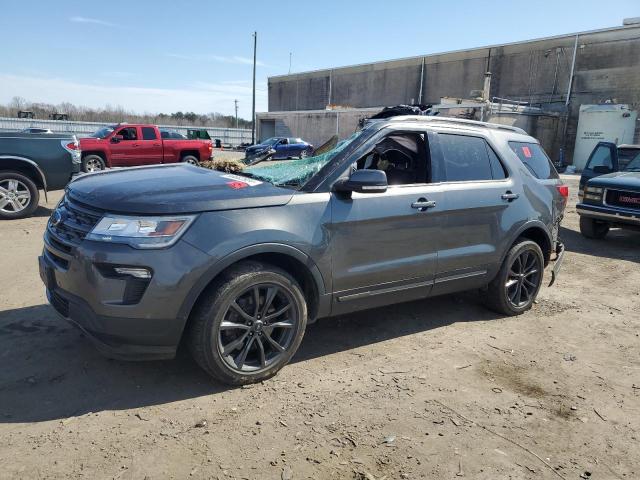 FORD EXPLORER X 2018 with VIN 1FM5K8D88JGC03589 - Photo from auction