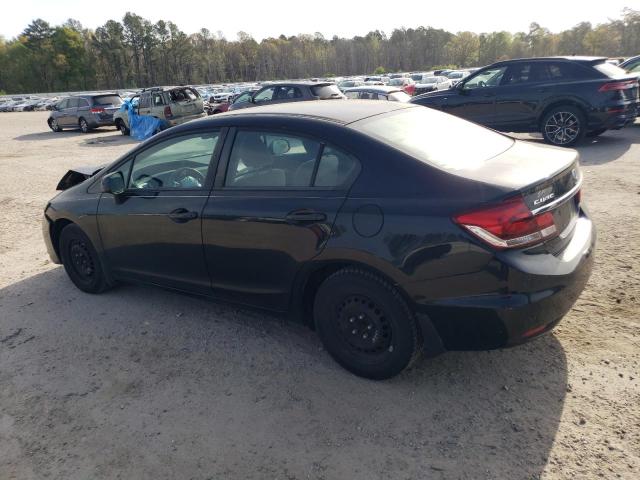 Photo 2 from auction – 2013 HONDA CIVIC LX with VIN 19XFB2F57DE031407