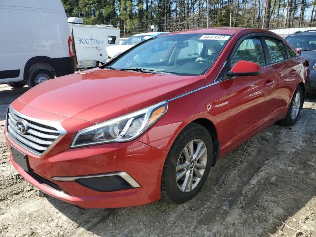 HYUNDAI SONATA SE 2017 with VIN 5NPE24AF4HH554618 - Photo from auction