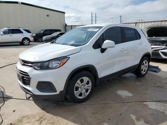 CHEVROLET TRAX LS 2017 with VIN KL7CJKSB2HB130072 - Photo from auction
