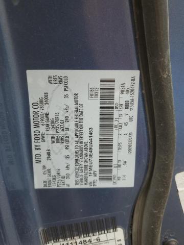 Photo 13 from auction – 2009 FORD EXPLORER X with VIN 1FMEU73E49UA41453