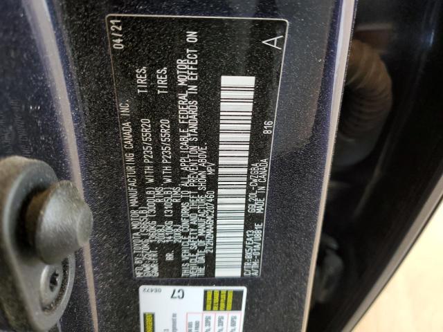 Photo 14 from auction – 2021 LEXUS RX 350 with VIN 2T2HZMAA6MC207460