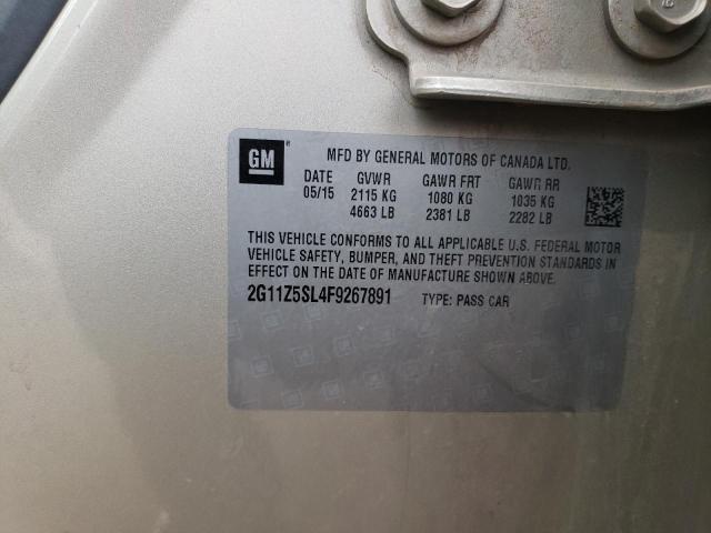 Photo 12 from auction – 2015 CHEVROLET IMPALA LS with VIN 2G11Z5SL4F9267891