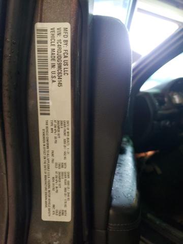 Photo 14 from auction – 2021 DODGE DURANGO GT with VIN 1C4RDJDG9MC634145