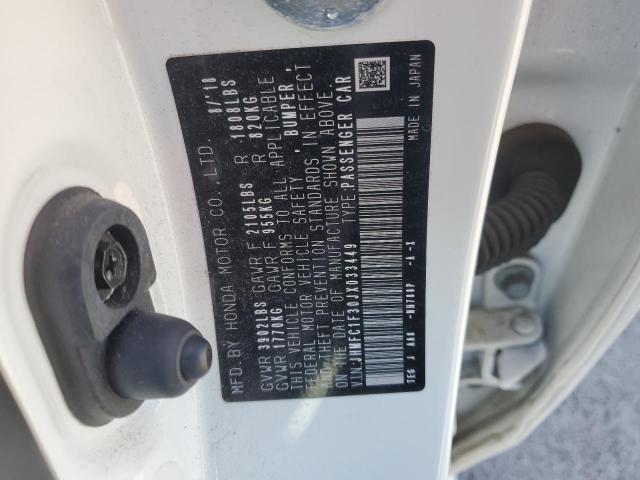 Photo 12 from auction – 2018 HONDA CIVIC EX with VIN JHMFC1F30JX033449
