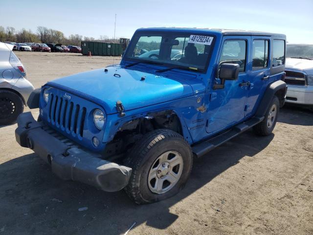 Photo 1 from auction – 2016 JEEP WRANGLER U with VIN 1C4BJWKG7GL271553