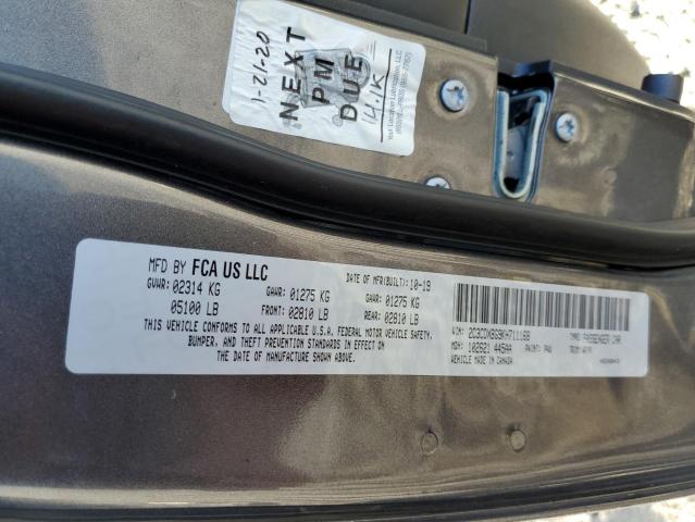 Photo 12 from auction – 2019 DODGE CHARGER SX with VIN 2C3CDXBG9KH711168