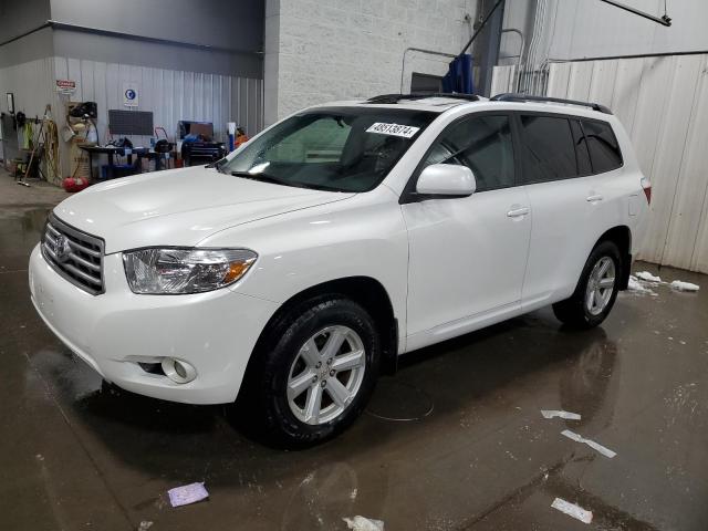 TOYOTA HIGHLANDER 2010 with VIN 5TDJK3EH6AS012134 - Photo from auction