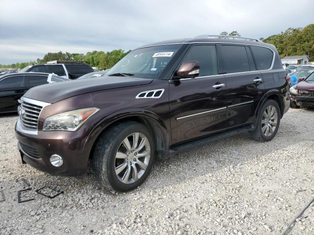 INFINITI QX56 2012 with VIN JN8AZ2NF1C9518903 - Photo from auction
