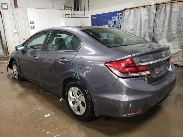 Photo 2 from auction – 2015 HONDA CIVIC LX with VIN 19XFB2F52FE114522