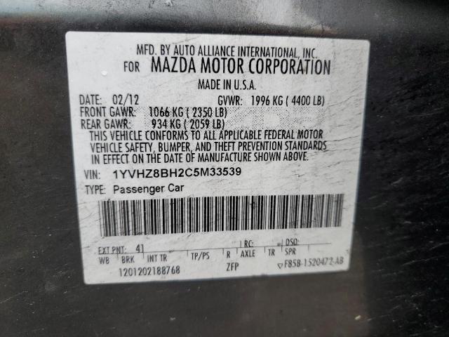 Zdjęcie 13 z aukcji – 2012 MAZDA 6 I z VIN 1YVHZ8BH2C5M33539