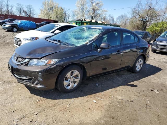 Photo 1 from auction – 2013 HONDA CIVIC LX with VIN 2HGFB2F59DH561450