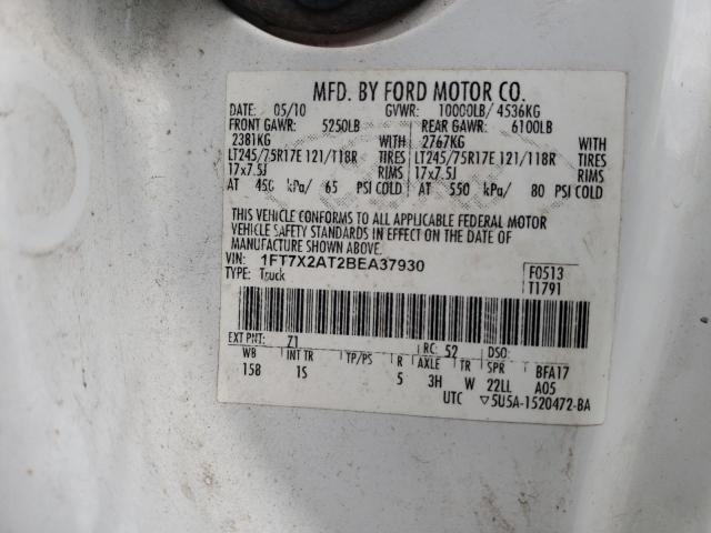 Photo 13 from auction – 2011 FORD F250 SUPER with VIN 1FT7X2AT2BEA37930