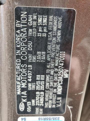 Photo 14 from auction – 2013 KIA SPORTAGE E with VIN KNDPC3A25D7470111