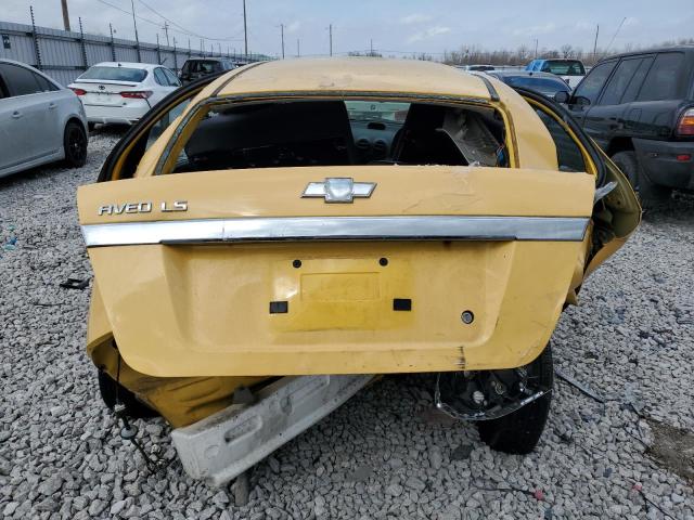 Photo 6 from auction – 2007 CHEVROLET AVEO BASE with VIN KL1TD56687B158344