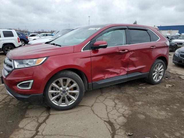 FORD EDGE TITAN 2017 with VIN 2FMPK4K80HBC67857 - Photo from auction
