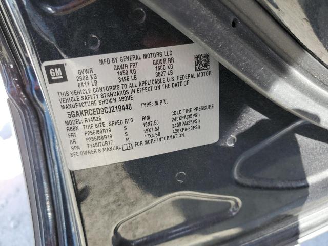 Photo 13 from auction – 2012 BUICK ENCLAVE with VIN 5GAKRCED9CJ219440