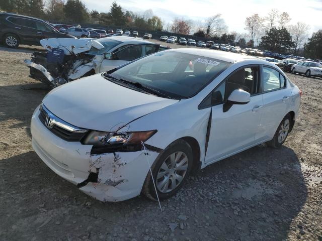 HONDA CIVIC LX 2012 with VIN 2HGFB2F5XCH591166 - Photo from auction