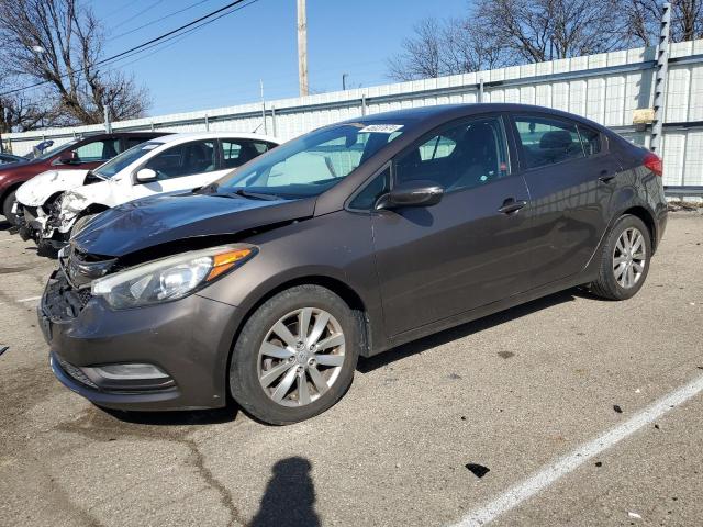 KIA FORTE LX 2014 with VIN KNAFX4A6XE5225775 - Photo from auction