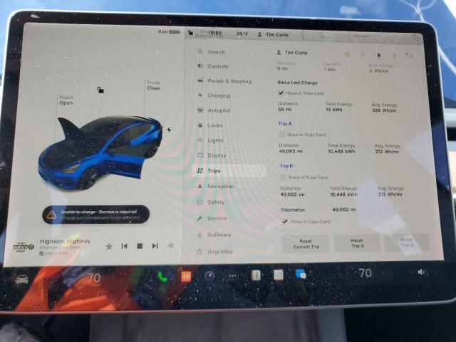 Photo 9 from auction – 2021 TESLA MODEL 3 with VIN 5YJ3E1EB4MF965627