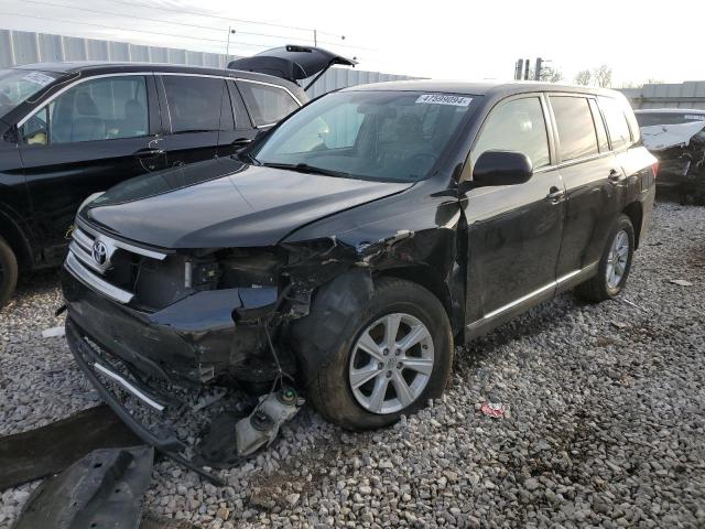TOYOTA HIGHLANDER 2012 with VIN 5TDBK3EH3CS164055 - Photo from auction